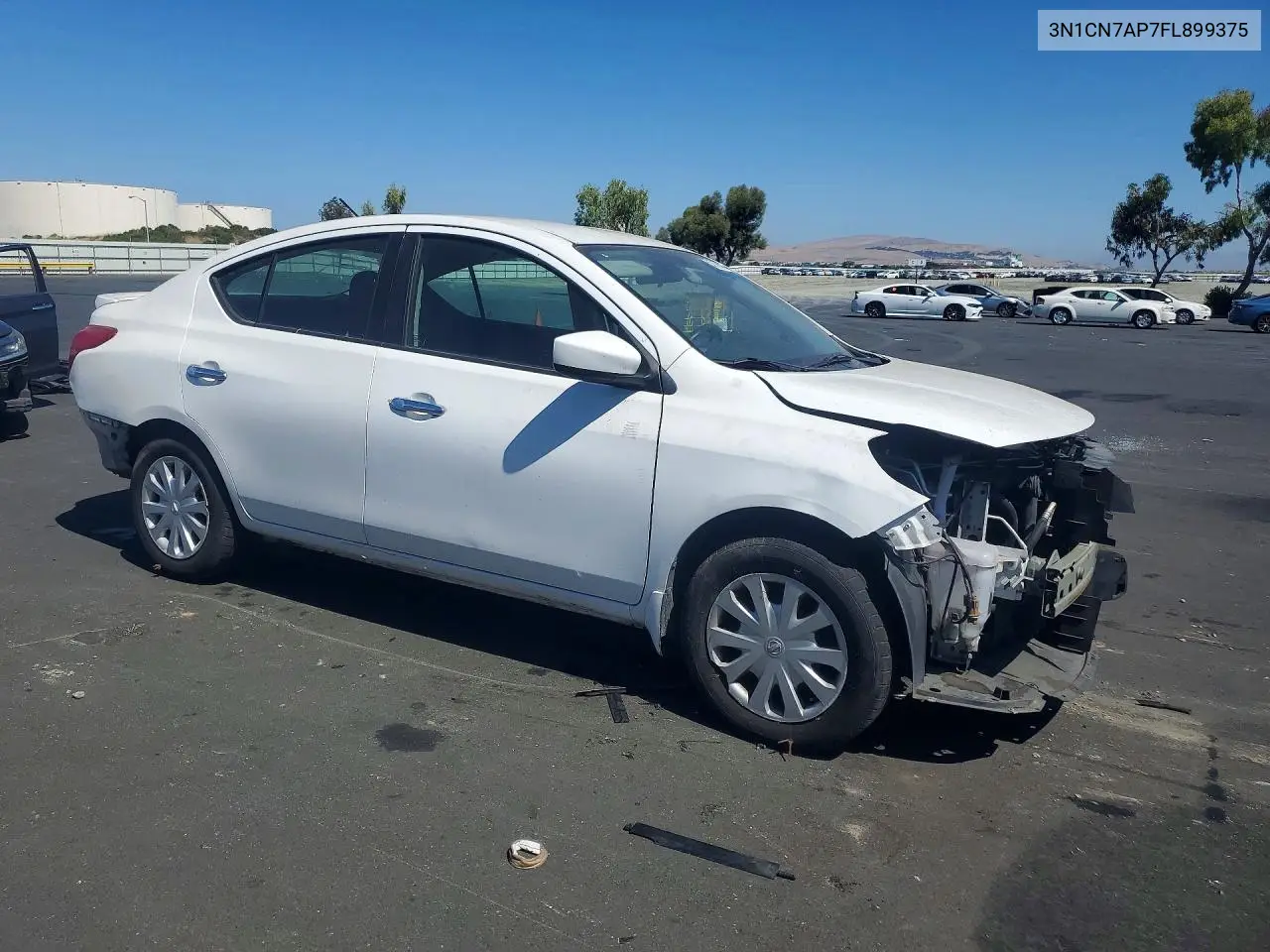 2015 Nissan Versa 1.6 Sv VIN: 3N1CN7AP7FL899375 Lot: 61786506