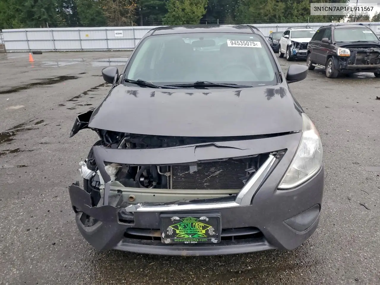 3N1CN7AP1FL911567 2015 Nissan Versa S