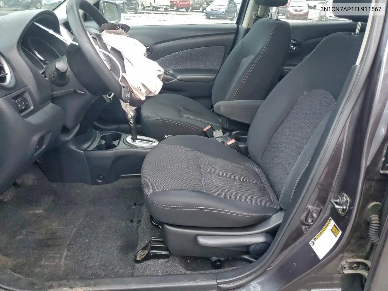 3N1CN7AP1FL911567 2015 Nissan Versa S