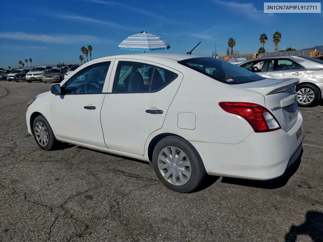 3N1CN7AP9FL912711 2015 Nissan Versa 1.6 S Plus