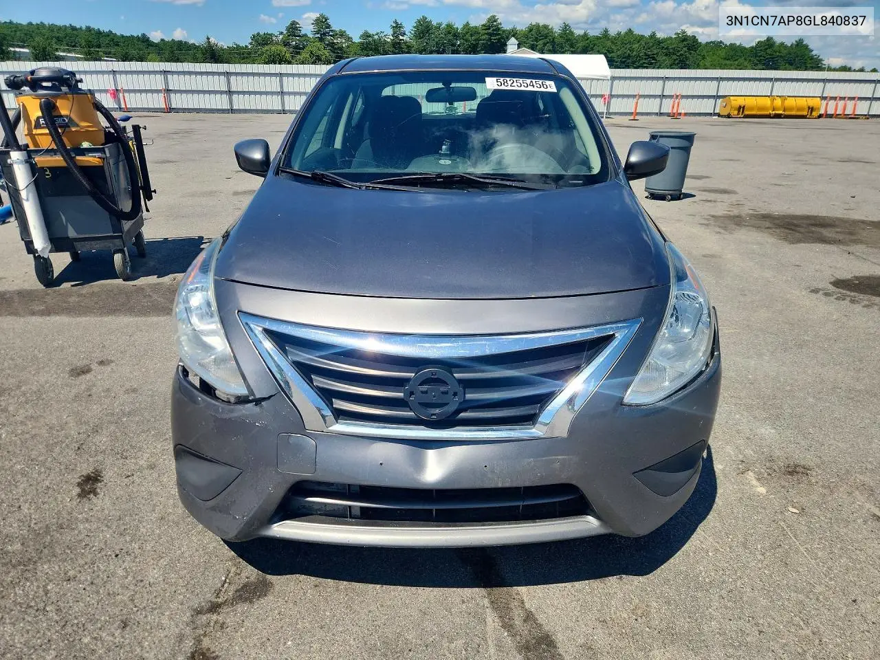 2016 Nissan Versa 1.6 Sv VIN: 3N1CN7AP8GL840837 Lot: 58255456