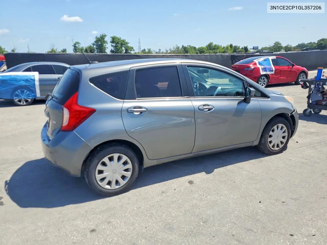 2016 Nissan Versa Note Sv VIN: 3N1CE2CP1GL357206 Lot: 60869846