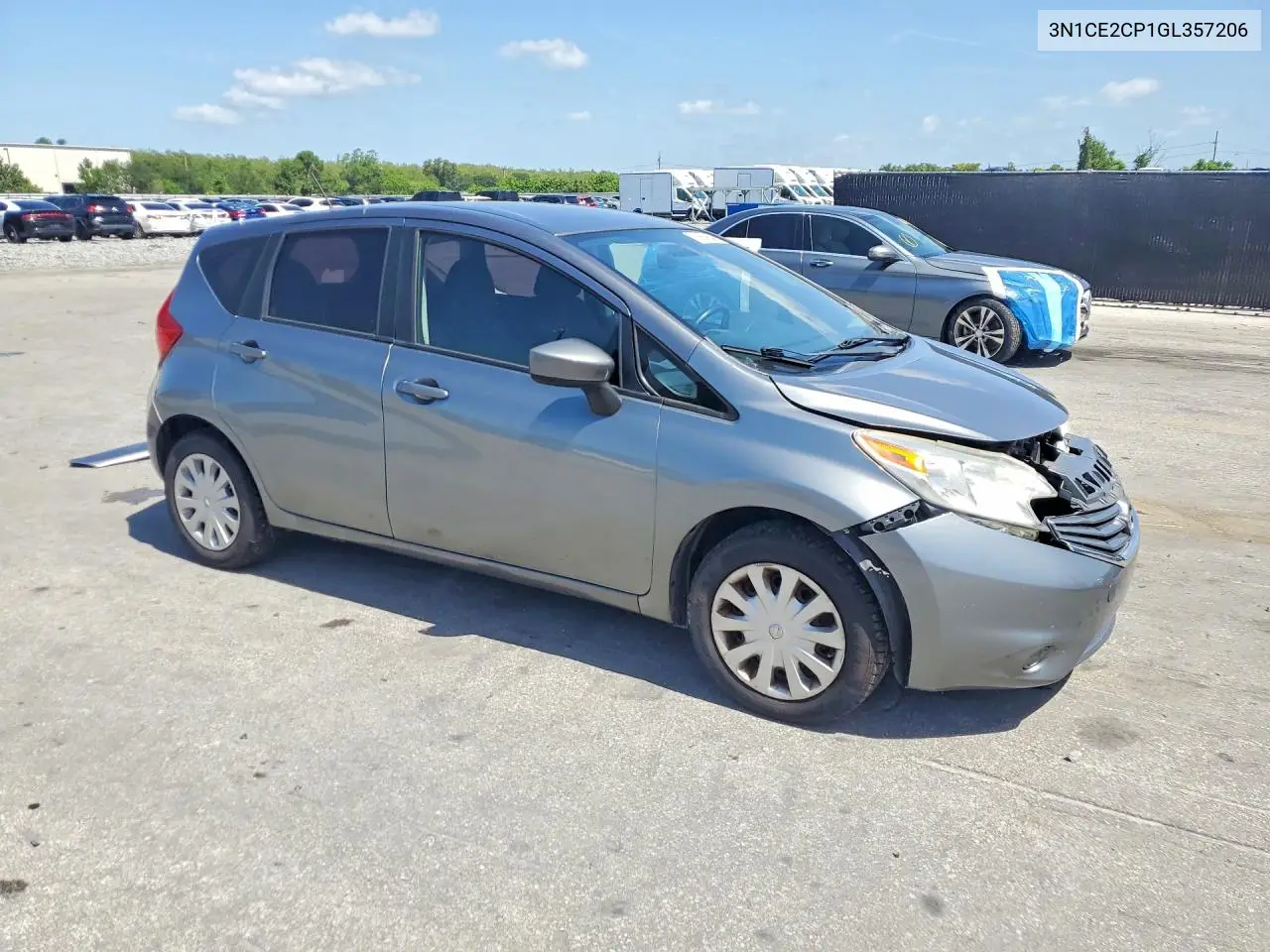 2016 Nissan Versa Note Sv VIN: 3N1CE2CP1GL357206 Lot: 60869846
