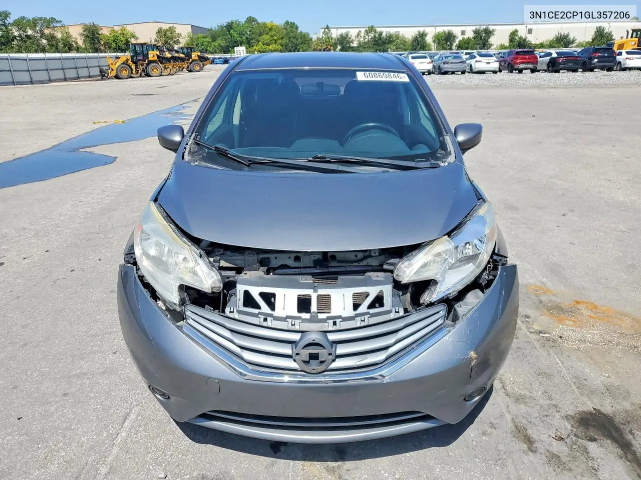2016 Nissan Versa Note Sv VIN: 3N1CE2CP1GL357206 Lot: 60869846