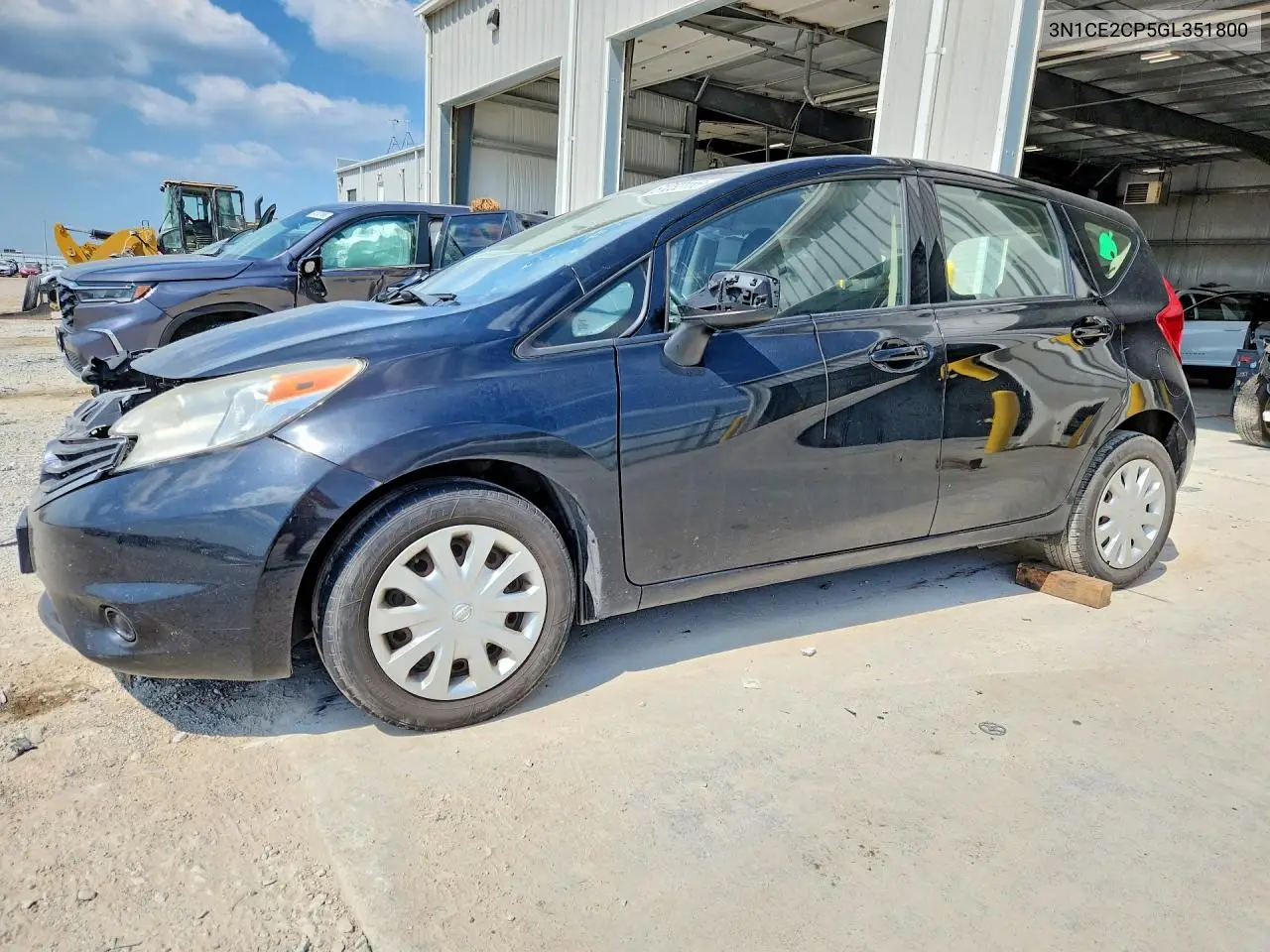 2016 Nissan Versa Note Sv VIN: 3N1CE2CP5GL351800 Lot: 61032116
