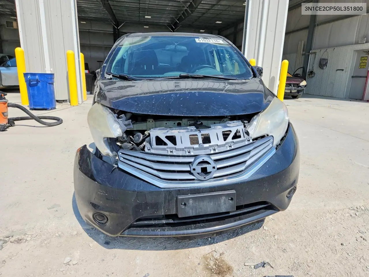 2016 Nissan Versa Note Sv VIN: 3N1CE2CP5GL351800 Lot: 61032116