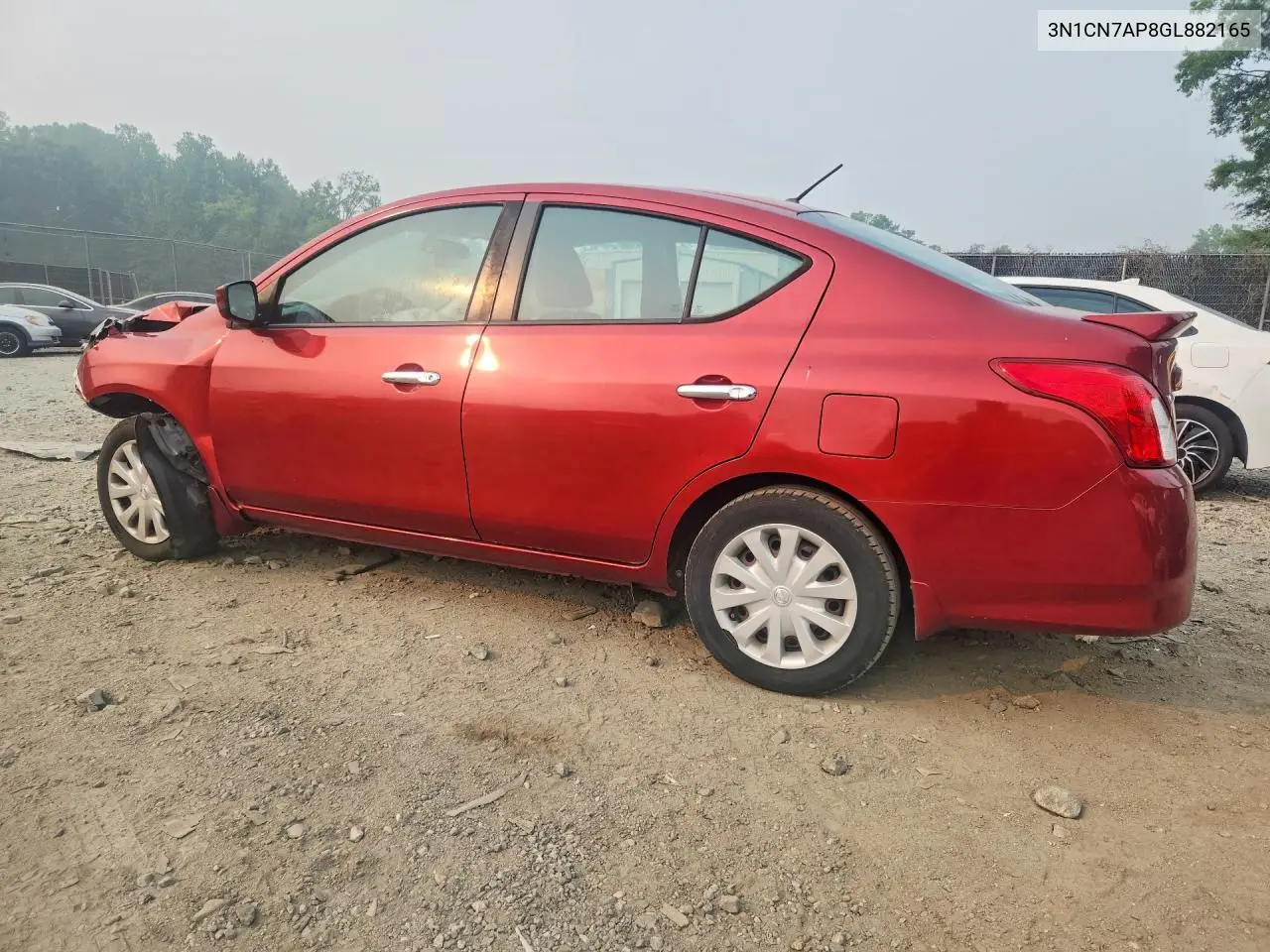 2016 Nissan Versa 1.6 Sv VIN: 3N1CN7AP8GL882165 Lot: 61575436