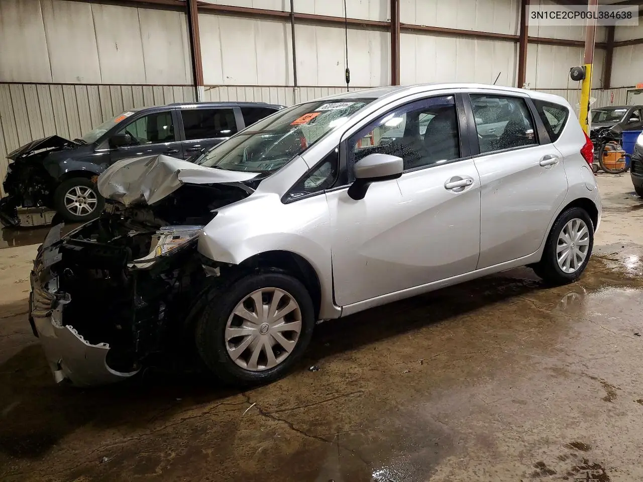 2016 Nissan Versa Note Sv VIN: 3N1CE2CP0GL384638 Lot: 62012076