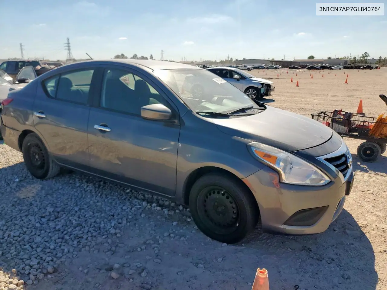 3N1CN7AP7GL840764 2016 Nissan Versa 1.6