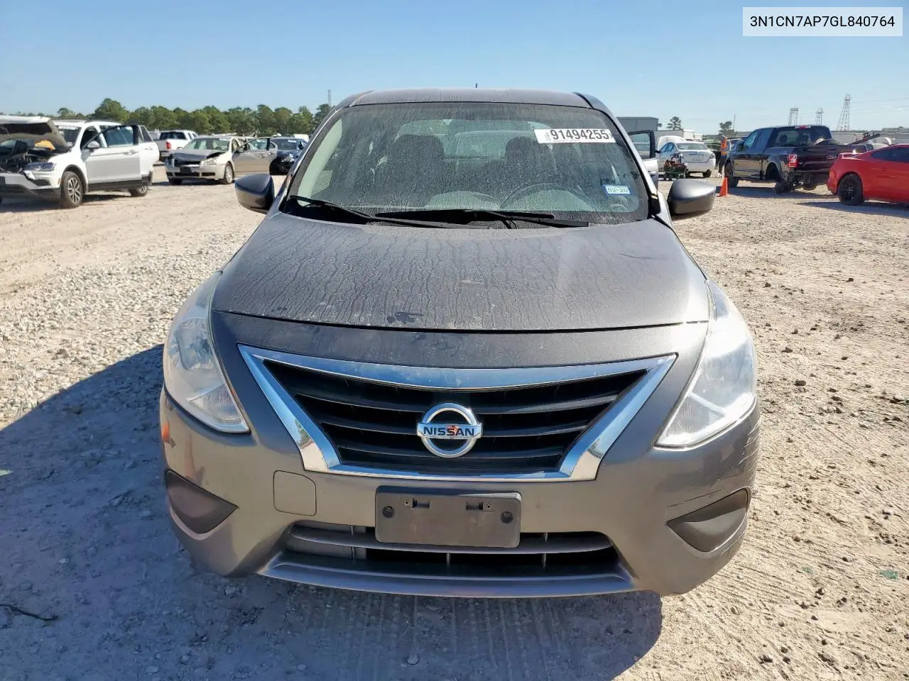 3N1CN7AP7GL840764 2016 Nissan Versa 1.6
