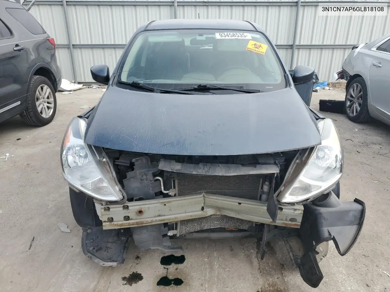 3N1CN7AP6GL818108 2016 Nissan Versa S