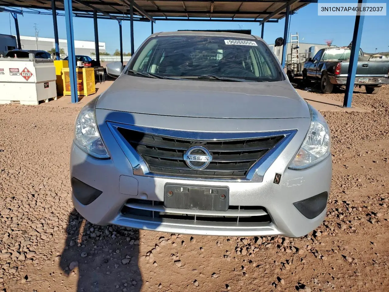 3N1CN7AP4GL872037 2016 Nissan Versa S