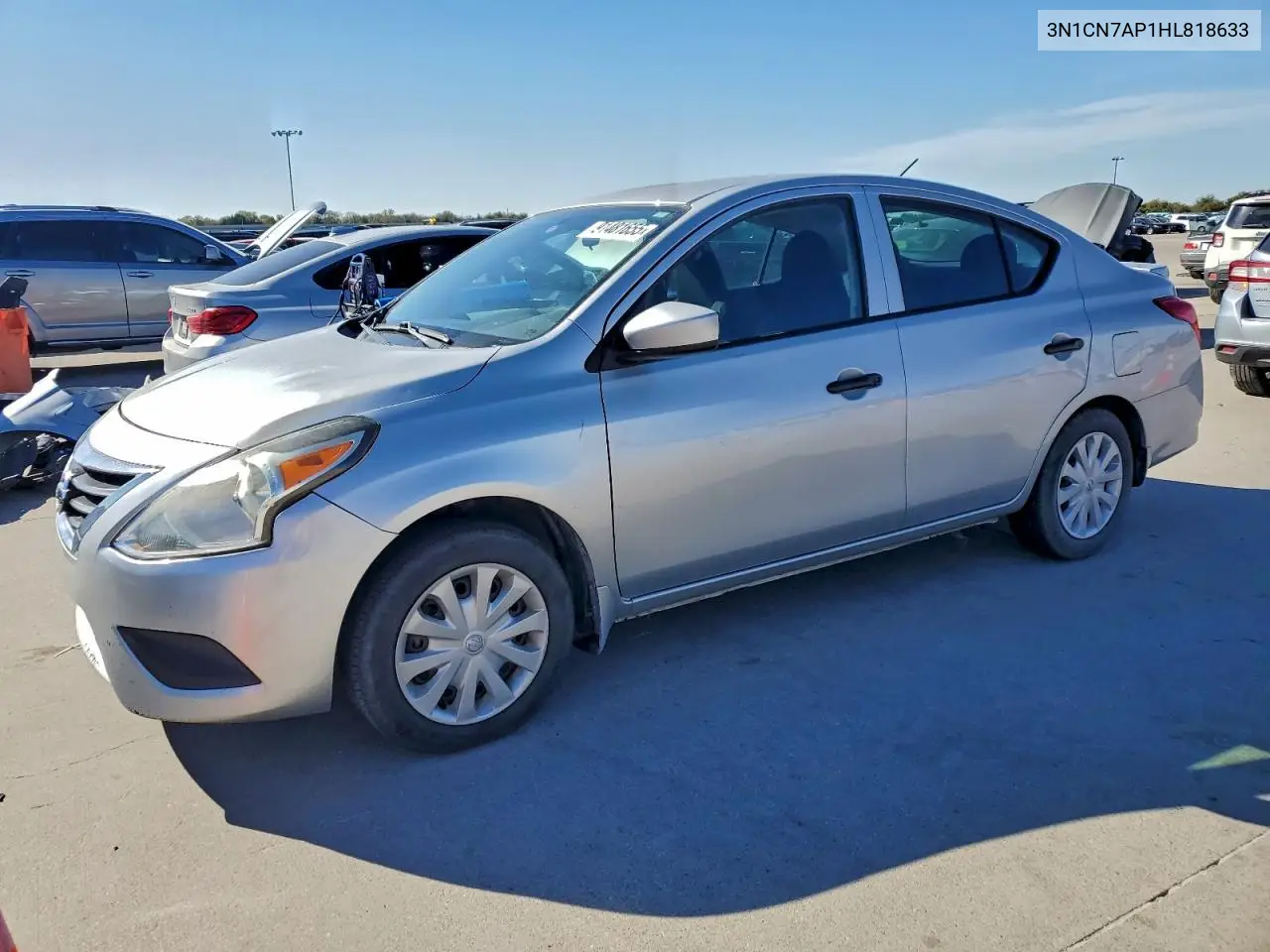 3N1CN7AP1HL818633 2017 Nissan Versa S