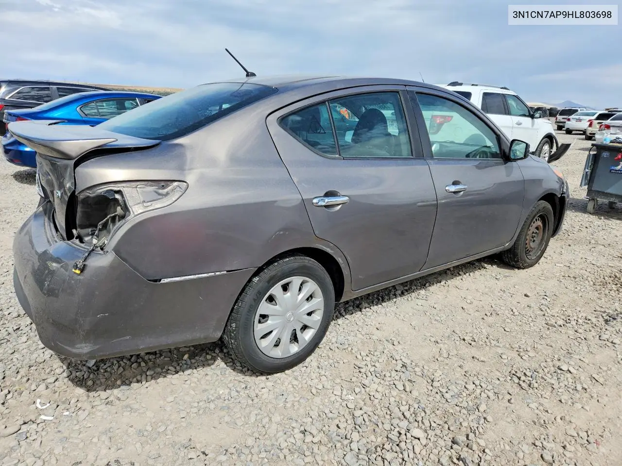 2017 Nissan Versa 1.6 Sv VIN: 3N1CN7AP9HL803698 Lot: 55907776