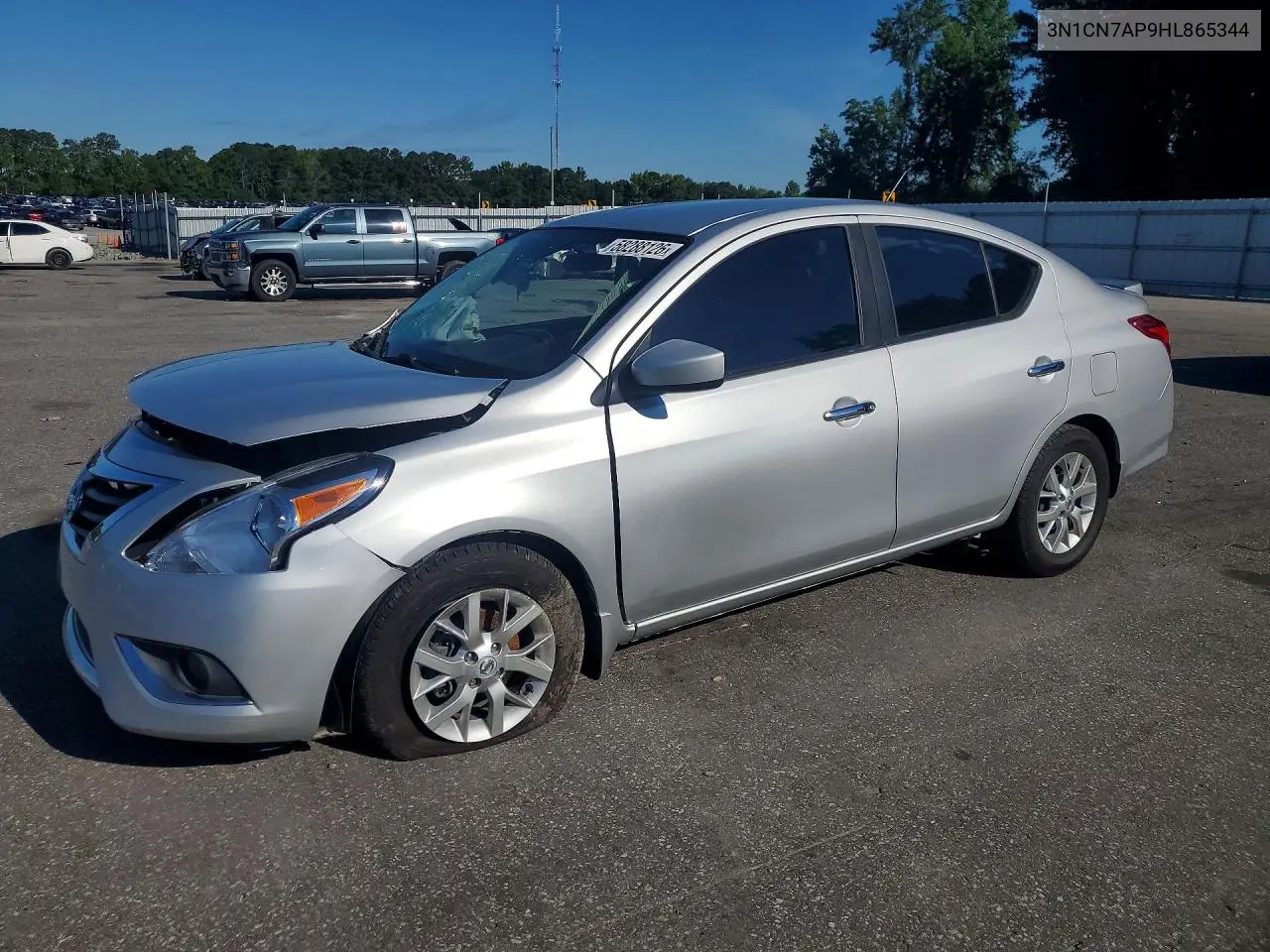 2017 Nissan Versa 1.6 S VIN: 3N1CN7AP9HL865344 Lot: 58288126