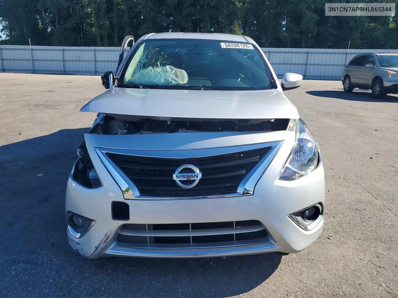 2017 Nissan Versa 1.6 S VIN: 3N1CN7AP9HL865344 Lot: 58288126