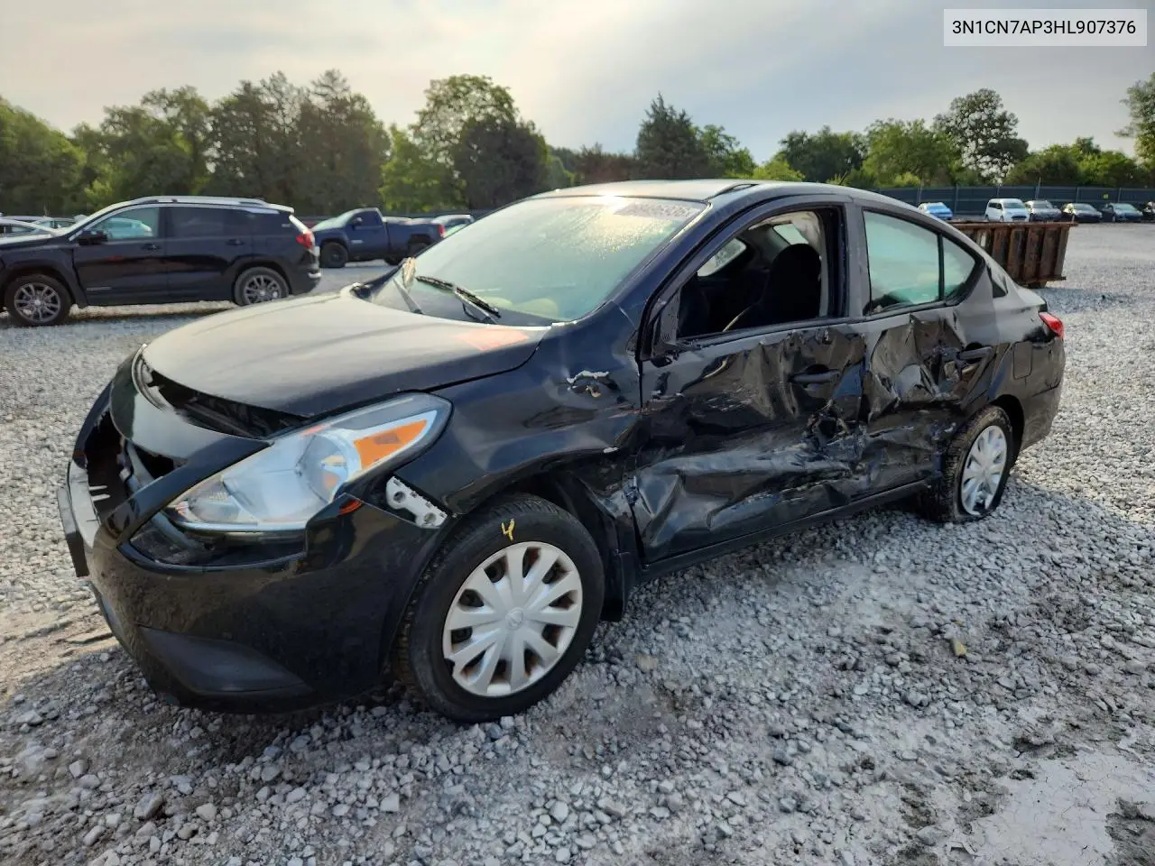 2017 Nissan Versa 1.6 S VIN: 3N1CN7AP3HL907376 Lot: 58496936