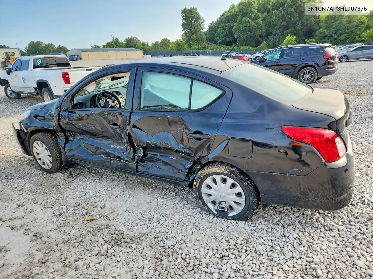 2017 Nissan Versa 1.6 S VIN: 3N1CN7AP3HL907376 Lot: 58496936