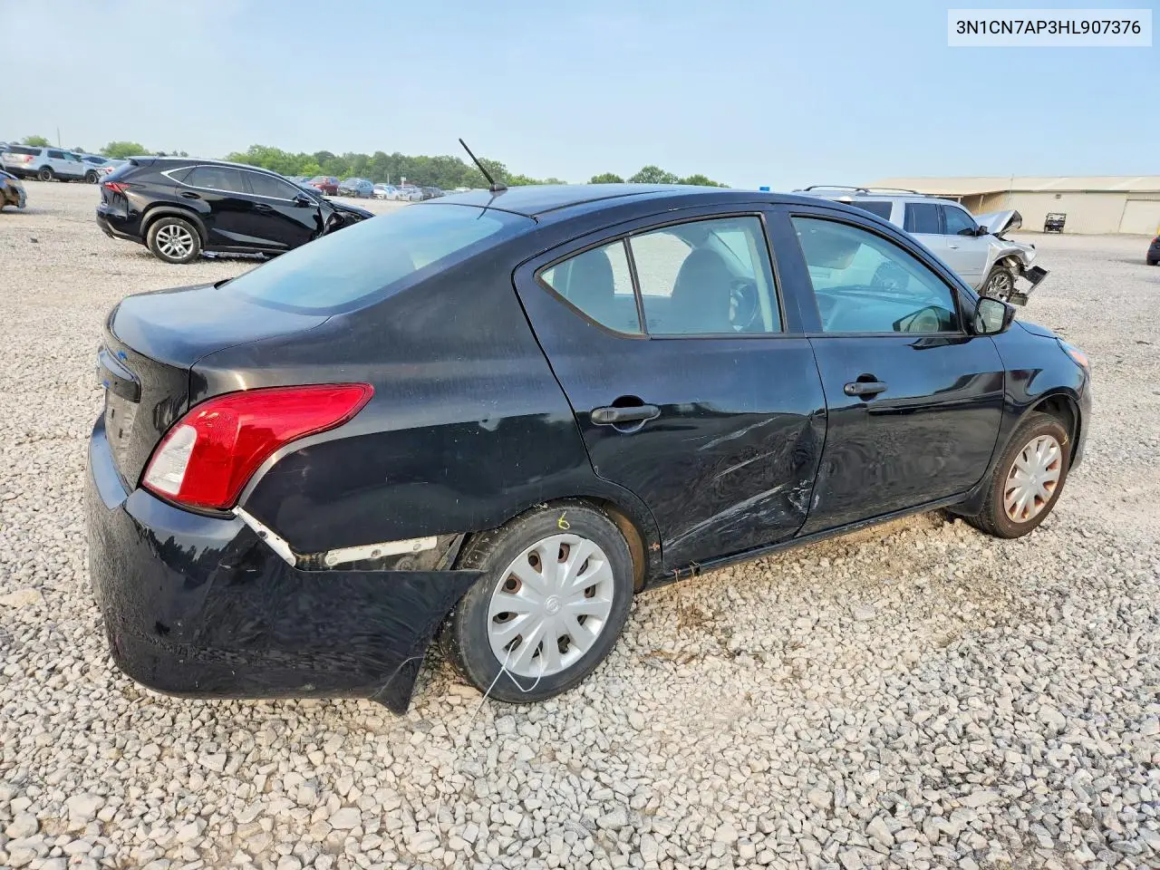 2017 Nissan Versa 1.6 S VIN: 3N1CN7AP3HL907376 Lot: 58496936