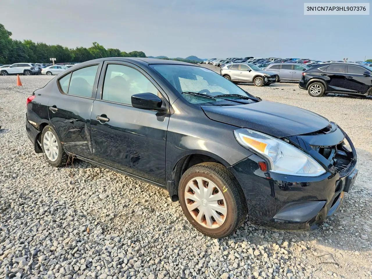 2017 Nissan Versa 1.6 S VIN: 3N1CN7AP3HL907376 Lot: 58496936