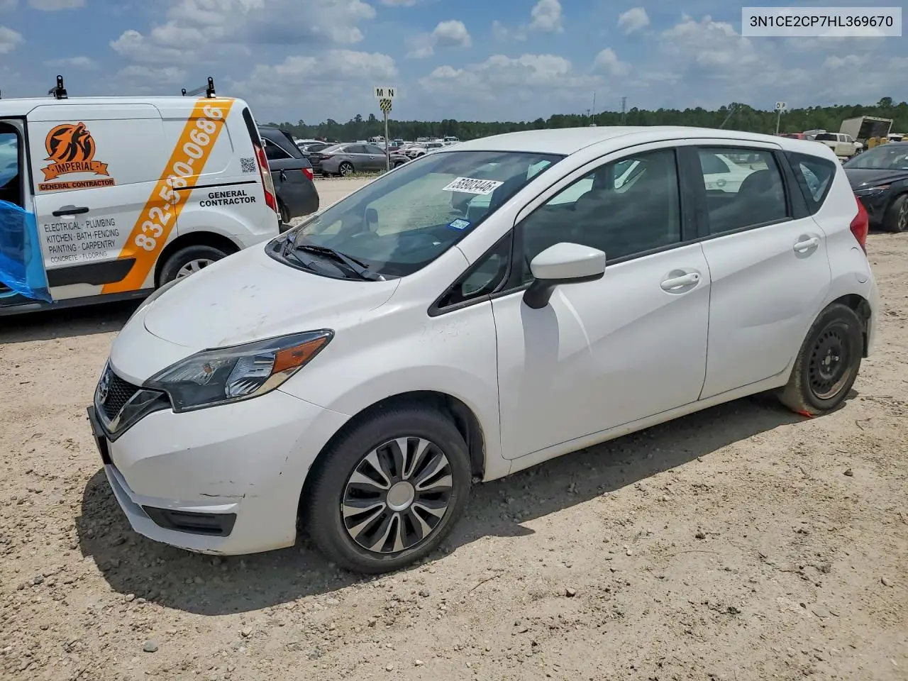 2017 Nissan Versa Note S Plus VIN: 3N1CE2CP7HL369670 Lot: 58903446
