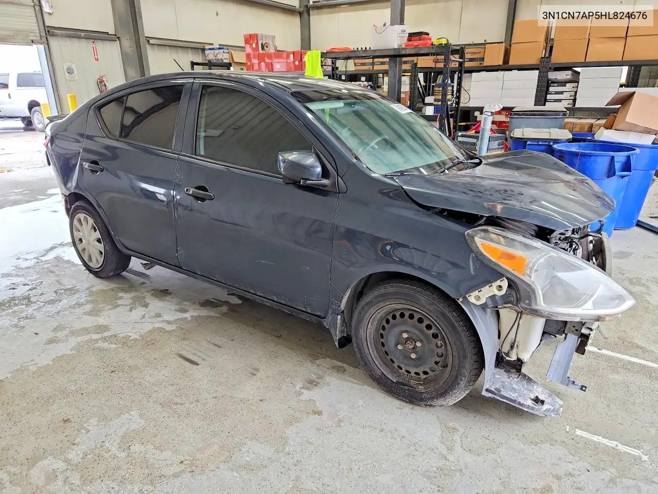 3N1CN7AP5HL824676 2017 Nissan Versa 1.6 S Plus