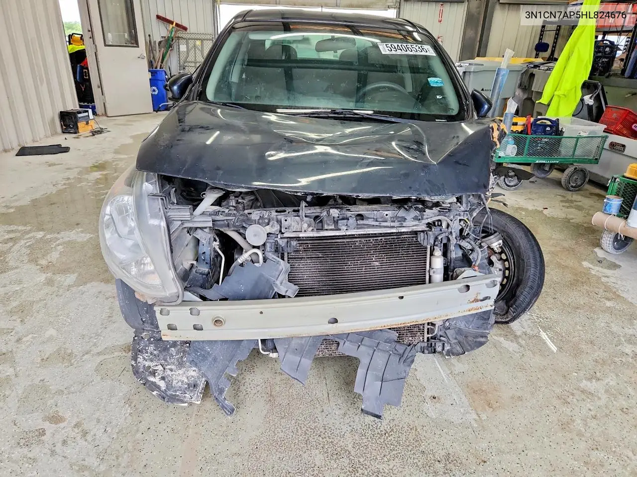 3N1CN7AP5HL824676 2017 Nissan Versa 1.6 S Plus