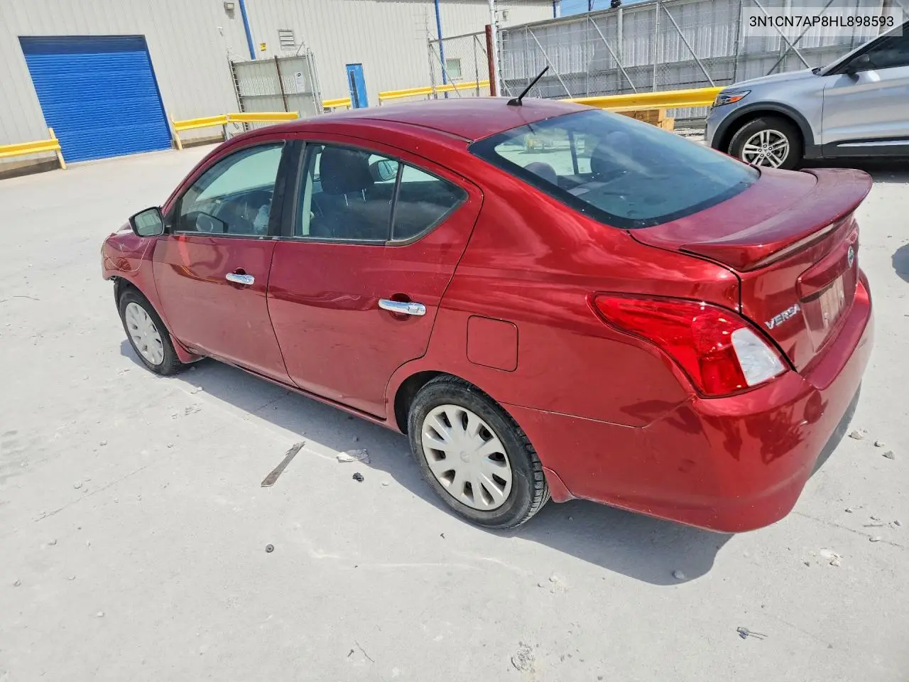 2017 Nissan Versa 1.6 Sv VIN: 3N1CN7AP8HL898593 Lot: 60773876