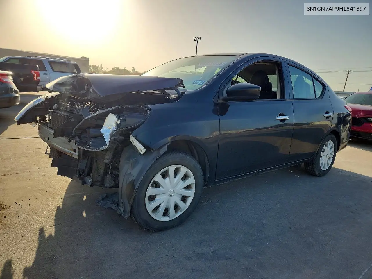 2017 Nissan Versa 1.6 Sv VIN: 3N1CN7AP9HL841397 Lot: 61597296