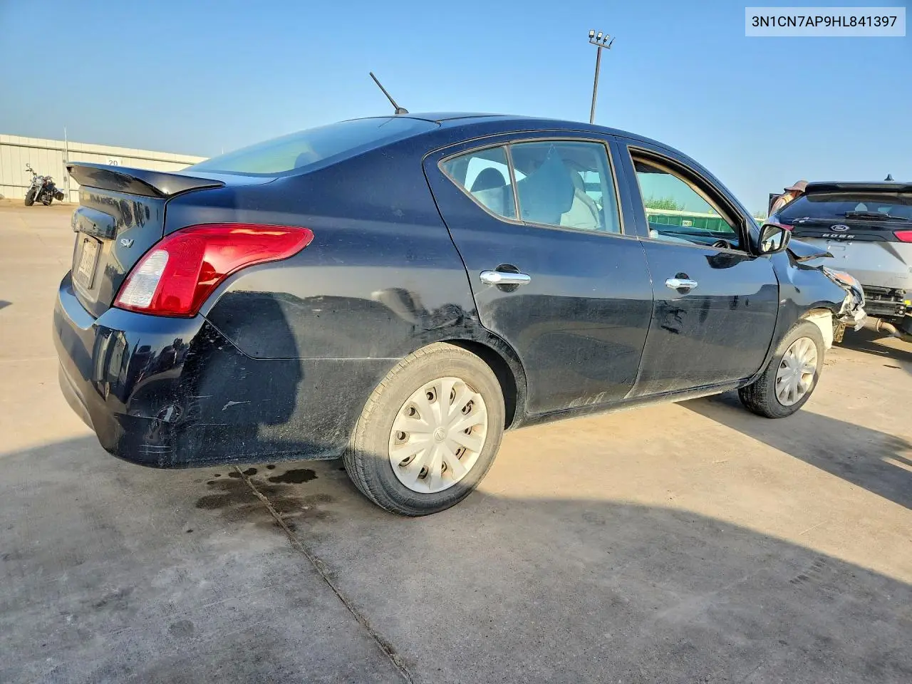 2017 Nissan Versa 1.6 Sv VIN: 3N1CN7AP9HL841397 Lot: 61597296