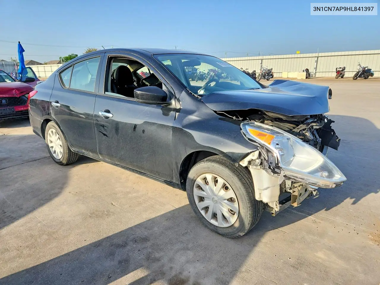 2017 Nissan Versa 1.6 Sv VIN: 3N1CN7AP9HL841397 Lot: 61597296