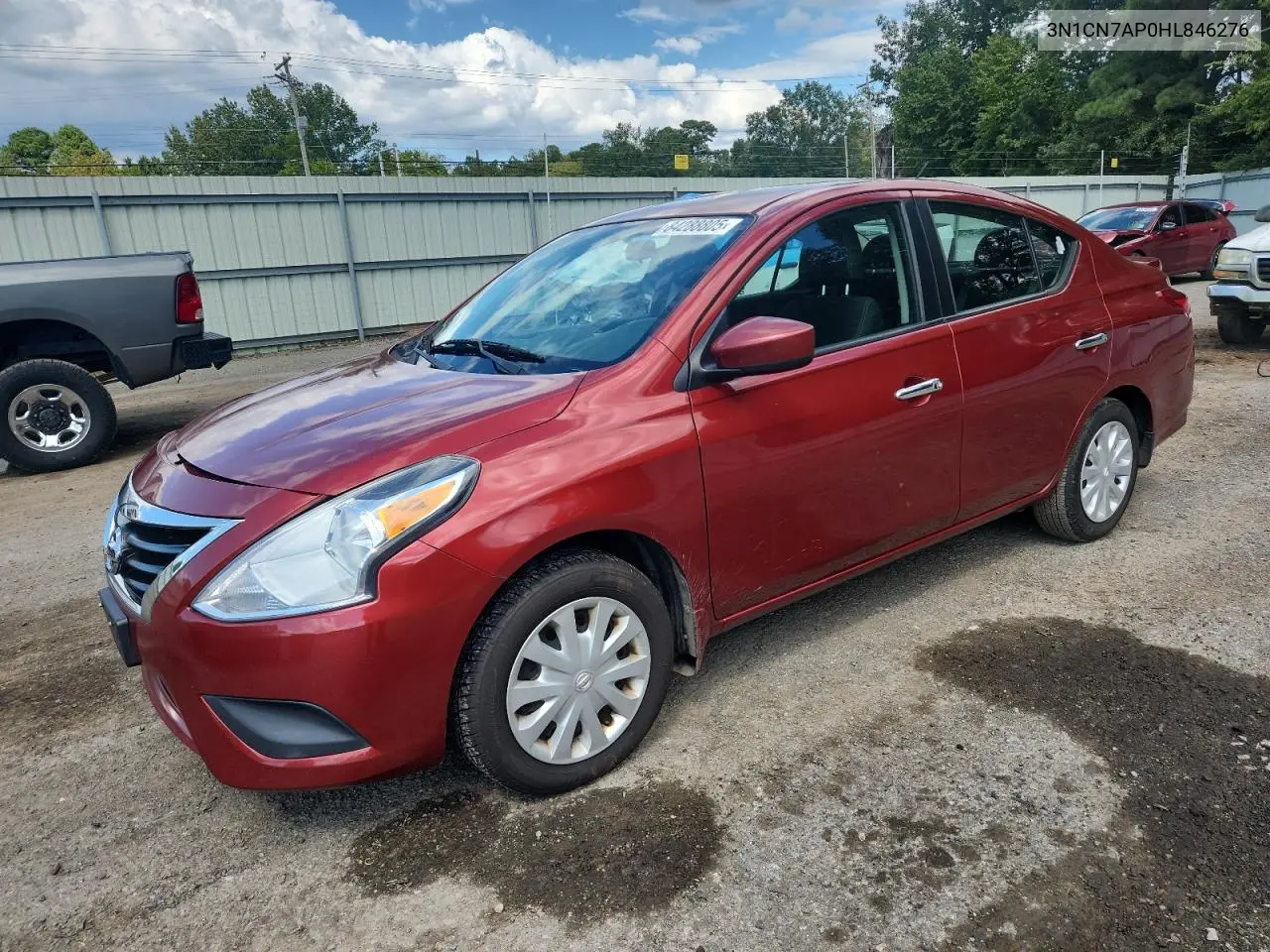 3N1CN7AP0HL846276 2017 Nissan Versa S