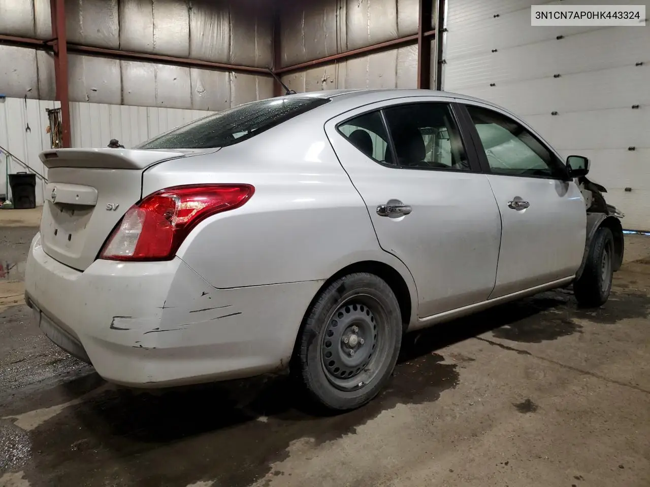 3N1CN7AP0HK443324 2017 Nissan Versa S