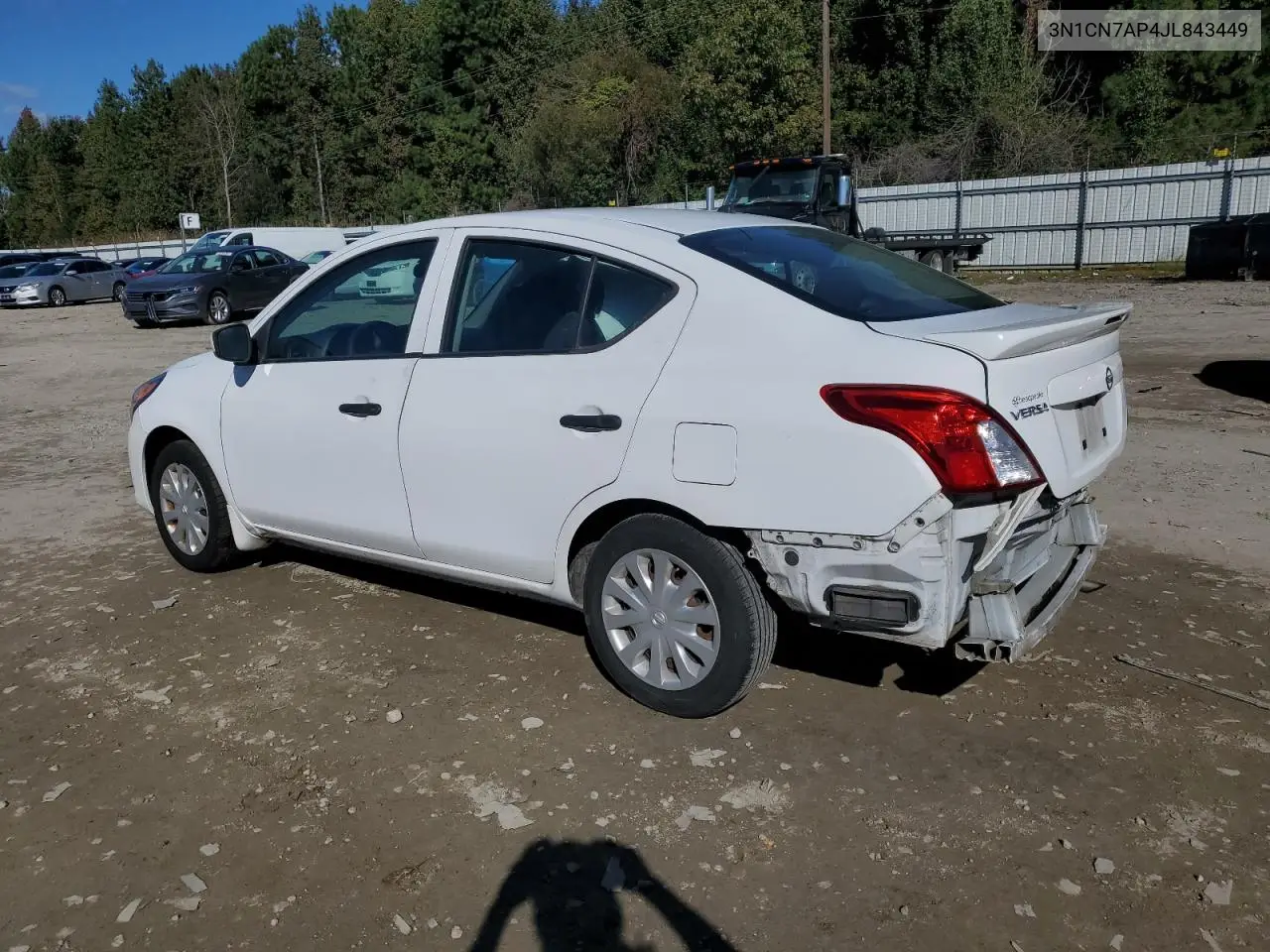 3N1CN7AP4JL843449 2018 Nissan Versa S