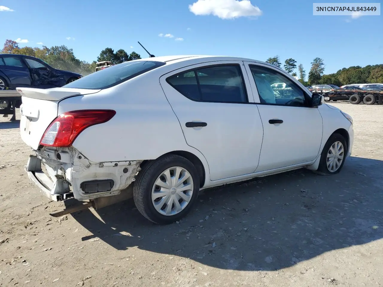 3N1CN7AP4JL843449 2018 Nissan Versa S