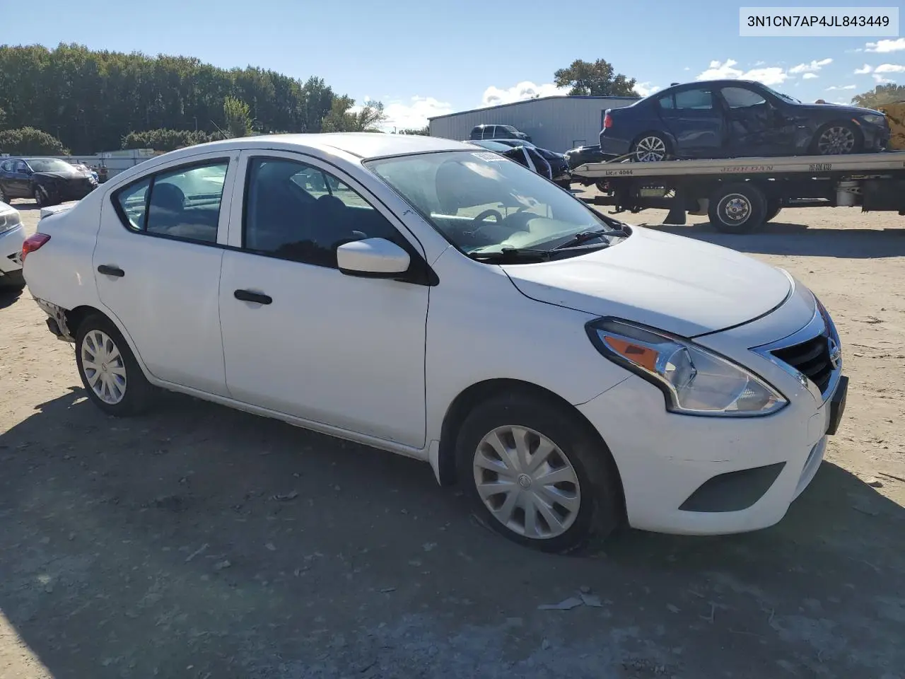 3N1CN7AP4JL843449 2018 Nissan Versa S