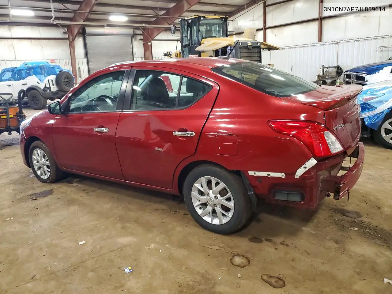 2018 Nissan Versa Sv VIN: 3N1CN7AP7JL859614 Lot: 46286036