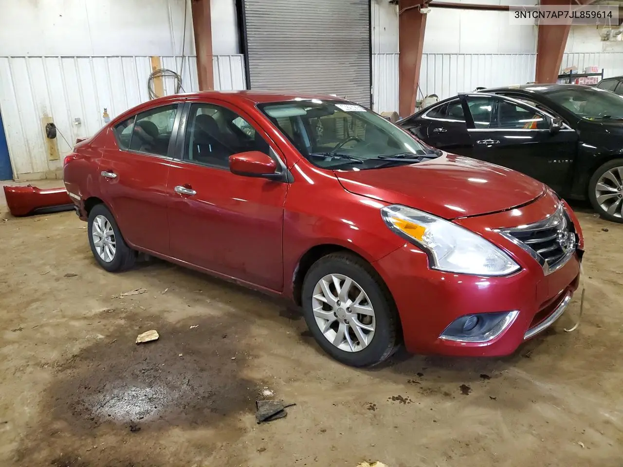 2018 Nissan Versa Sv VIN: 3N1CN7AP7JL859614 Lot: 46286036