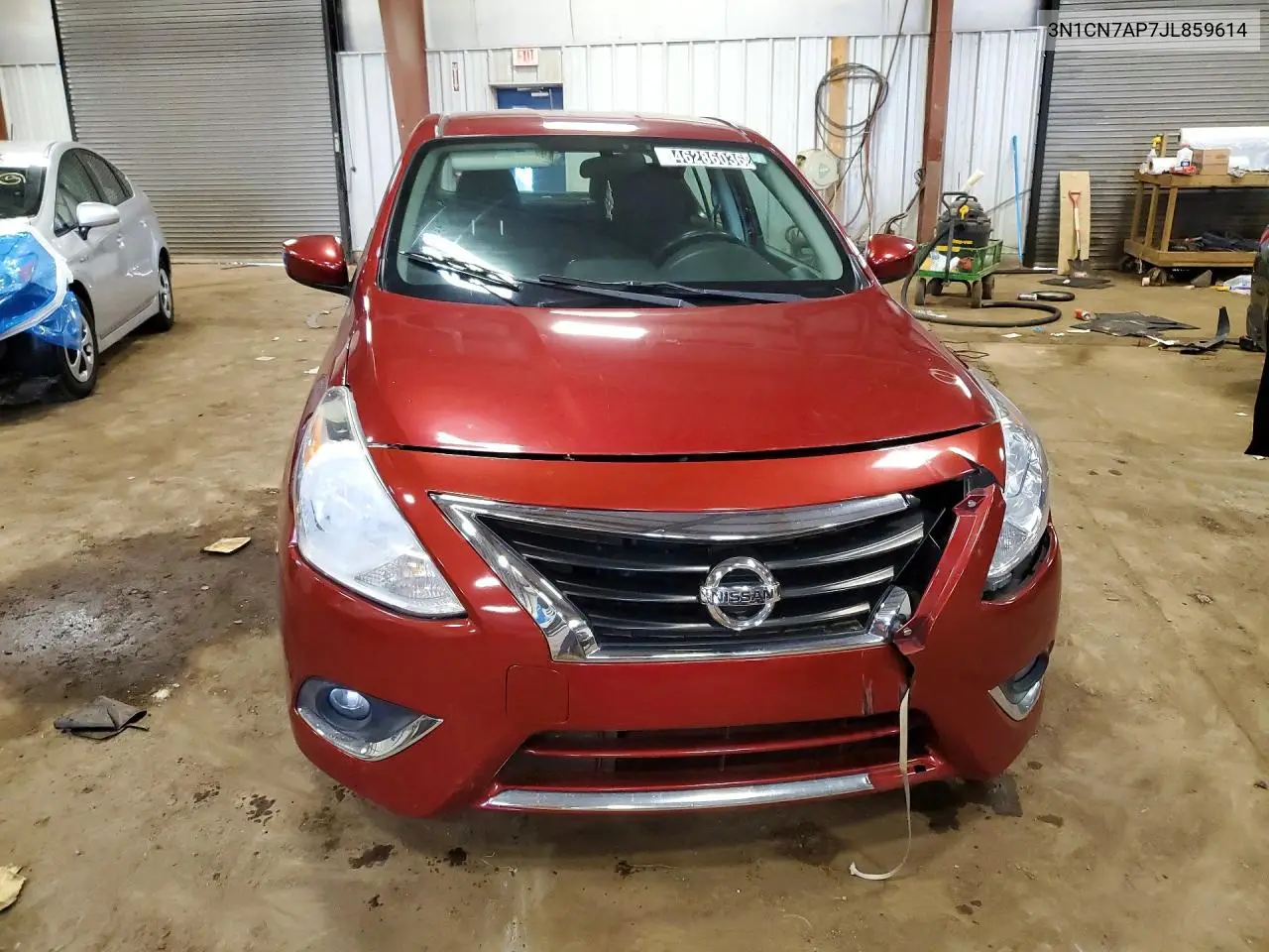 2018 Nissan Versa Sv VIN: 3N1CN7AP7JL859614 Lot: 46286036