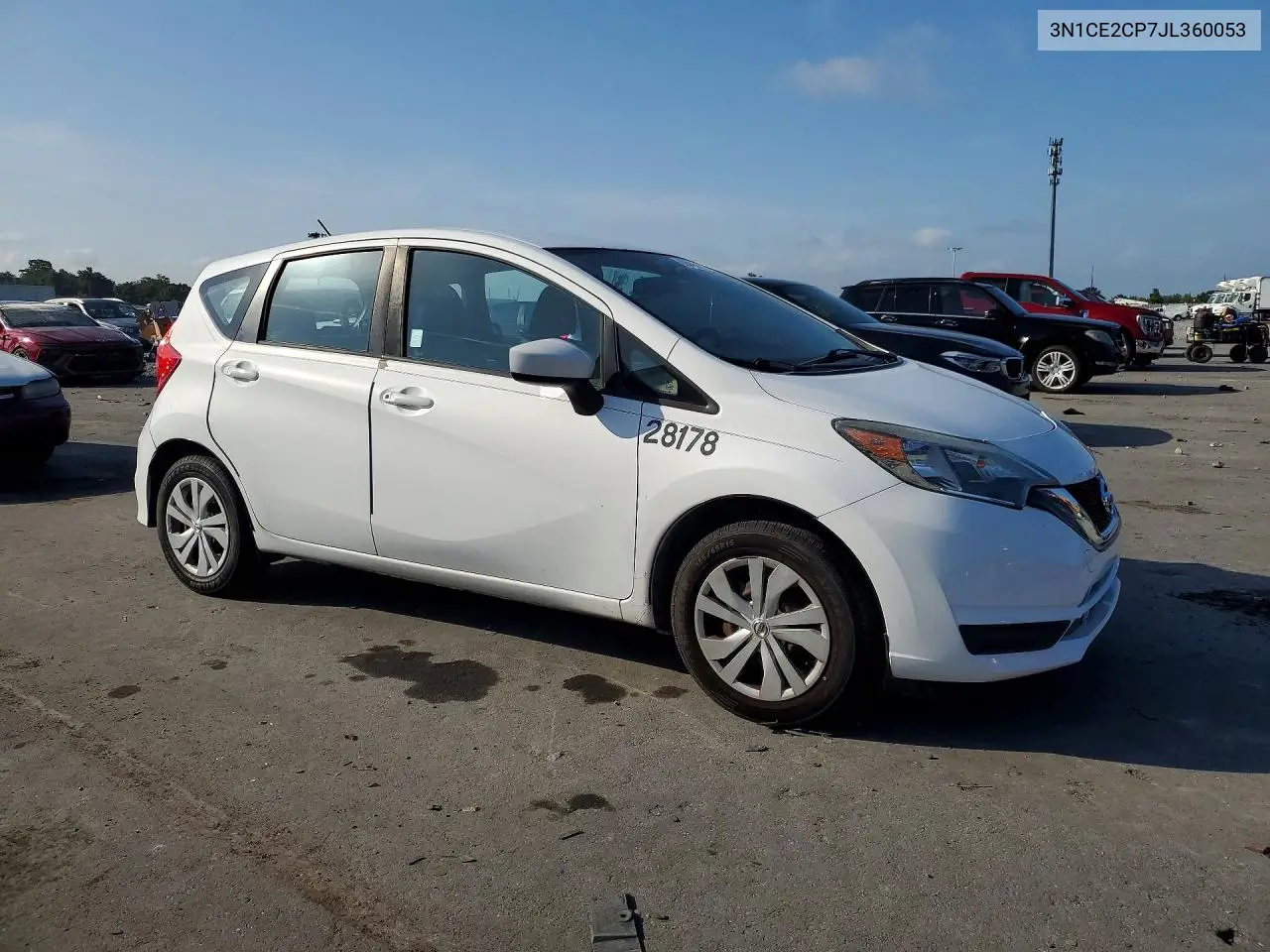 2018 Nissan Versa Note S VIN: 3N1CE2CP7JL360053 Lot: 58445556