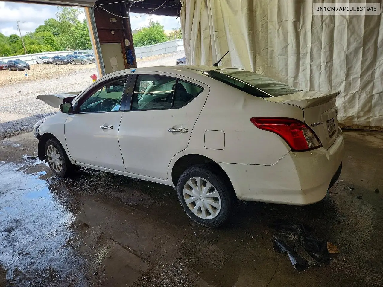 2018 Nissan Versa Sv VIN: 3N1CN7AP0JL831945 Lot: 59596496