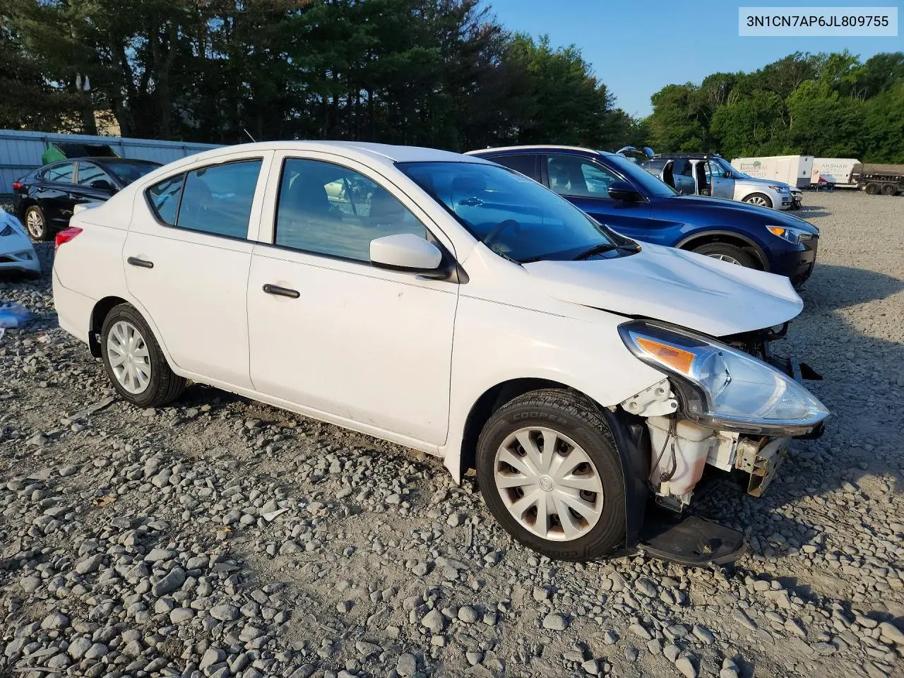 2018 Nissan Versa S Plus VIN: 3N1CN7AP6JL809755 Lot: 59639536