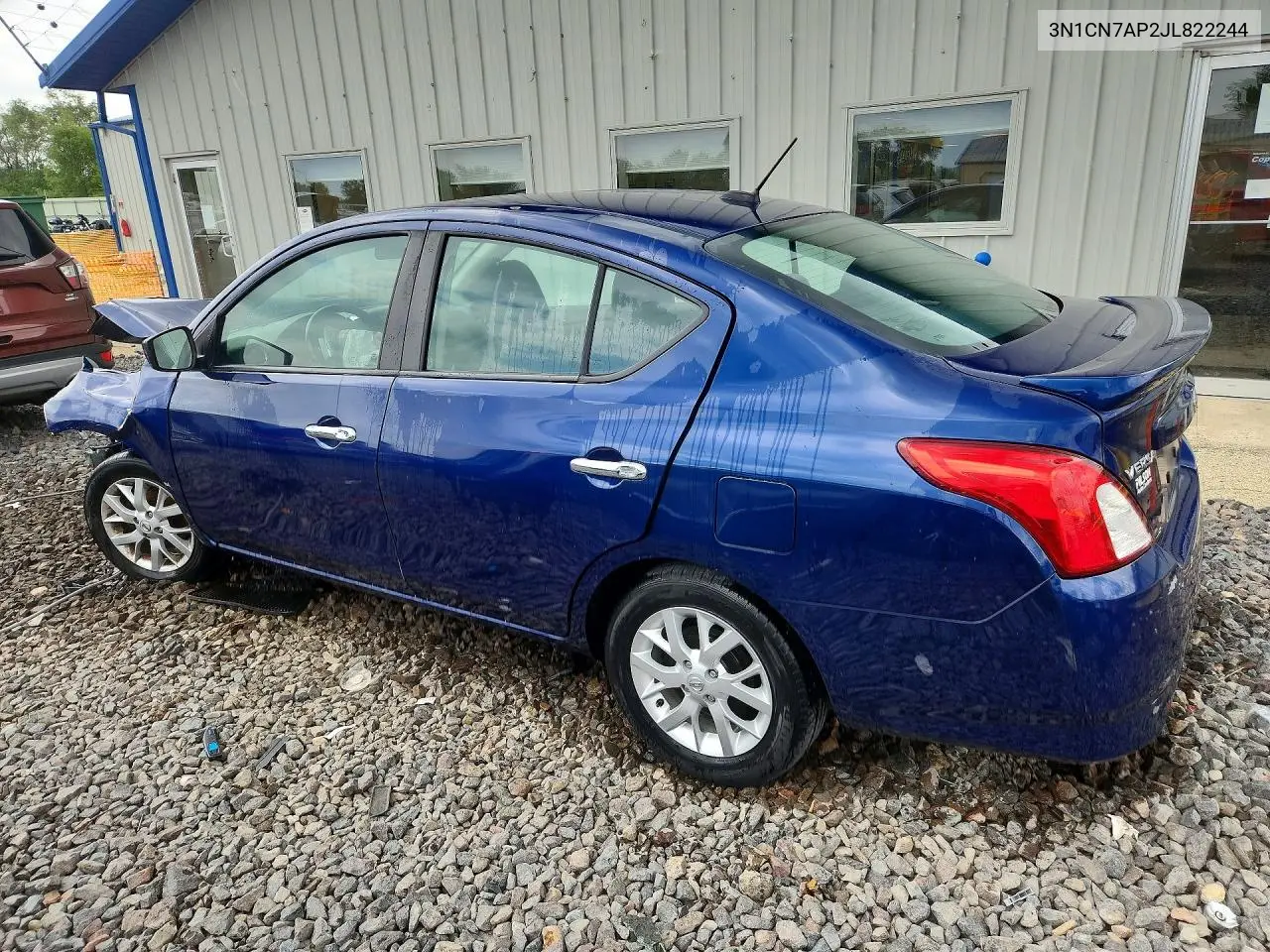 2018 Nissan Versa Sv VIN: 3N1CN7AP2JL822244 Lot: 59828396