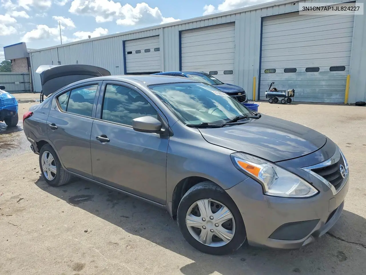 2018 Nissan Versa S Plus VIN: 3N1CN7AP1JL824227 Lot: 61688986