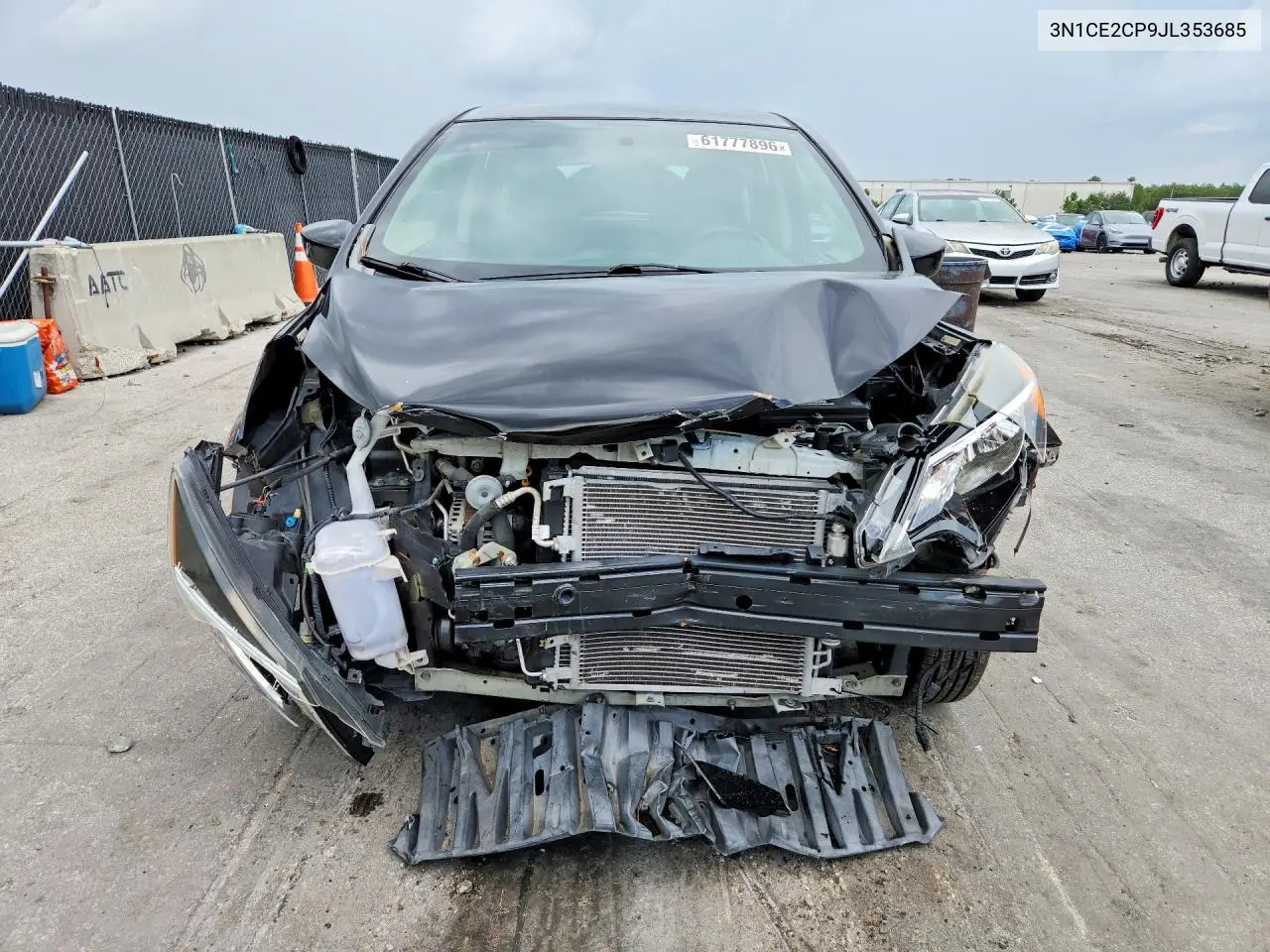 2018 Nissan Versa Note Sv VIN: 3N1CE2CP9JL353685 Lot: 61777896