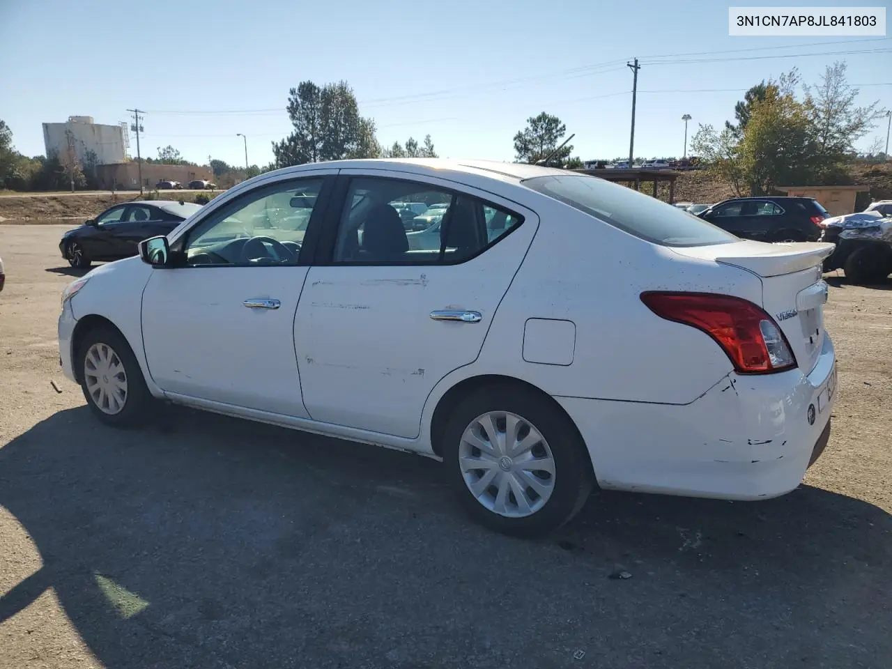 3N1CN7AP8JL841803 2018 Nissan Versa S