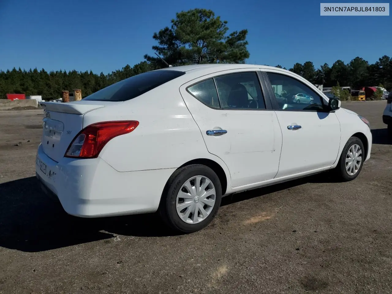 3N1CN7AP8JL841803 2018 Nissan Versa S