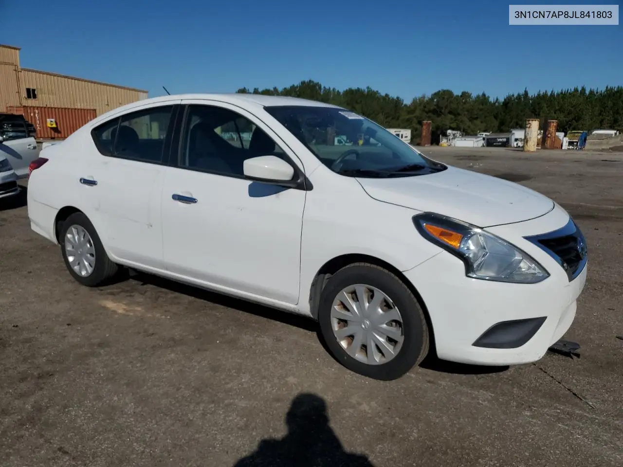 3N1CN7AP8JL841803 2018 Nissan Versa S