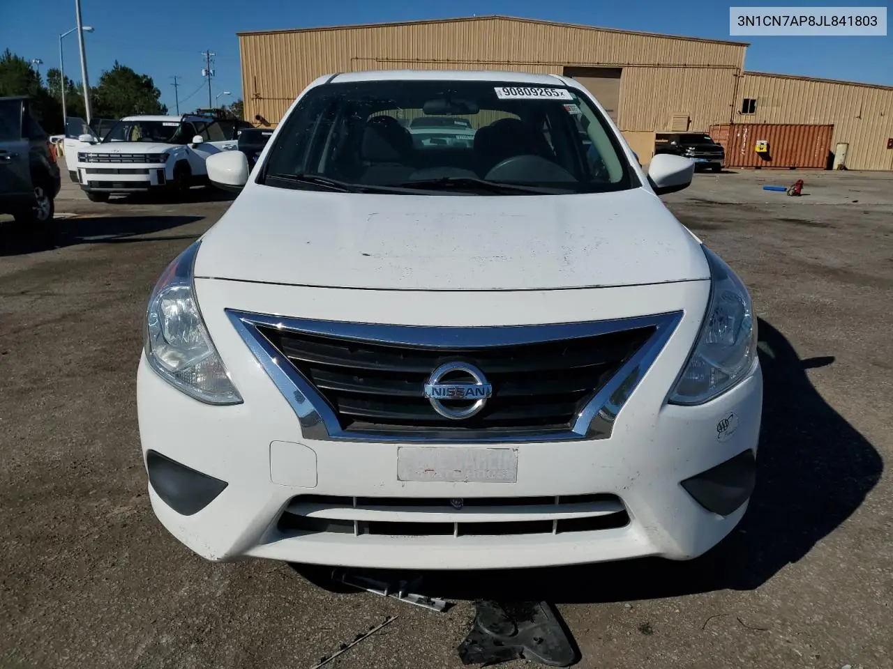 3N1CN7AP8JL841803 2018 Nissan Versa S