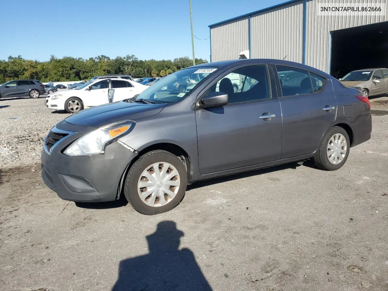3N1CN7AP8JL862666 2018 Nissan Versa Sv